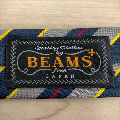 ビームスプラス BEAMS+ レジメンタルストライプシルクネクタイ メンズ